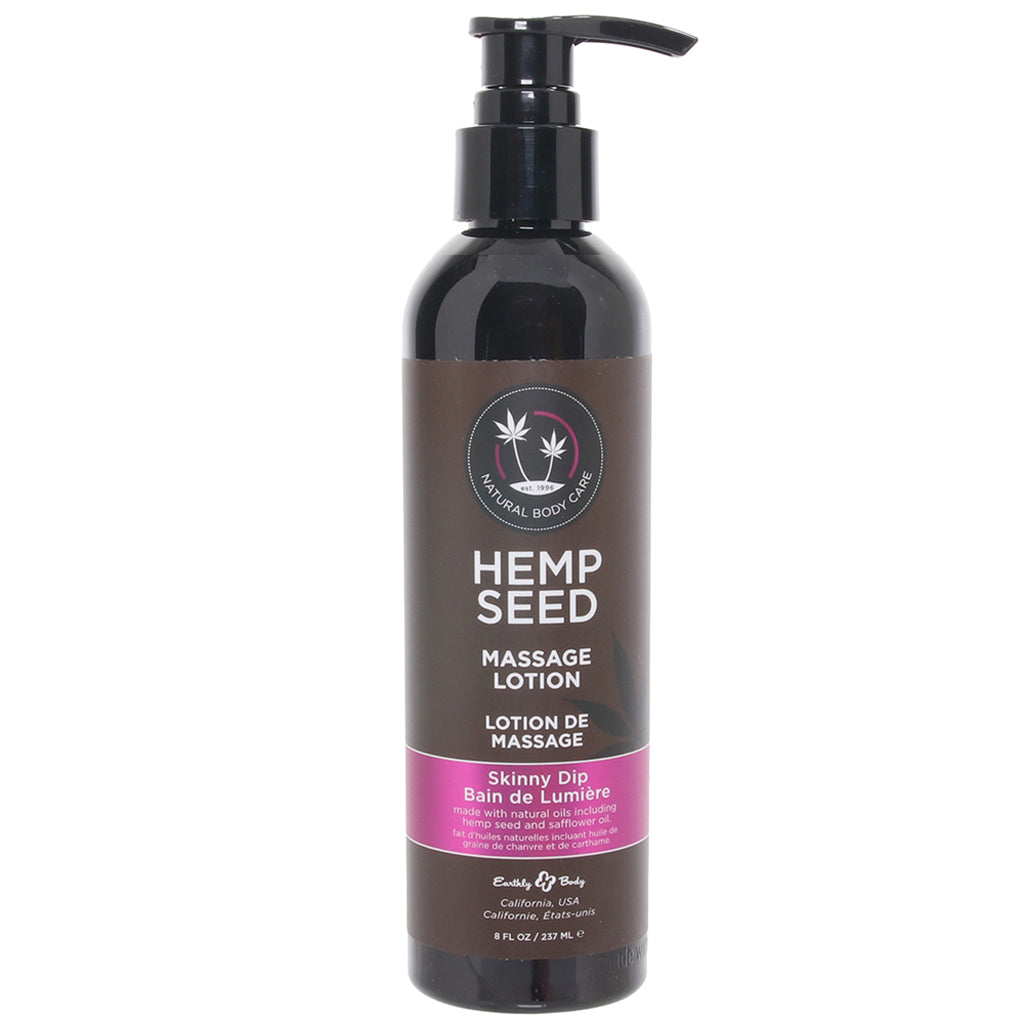 Hemp Seed Massage Lotion 8oz/237ml in Skinny Dip Sensual Love > Massage - Tophatter Daily Deals