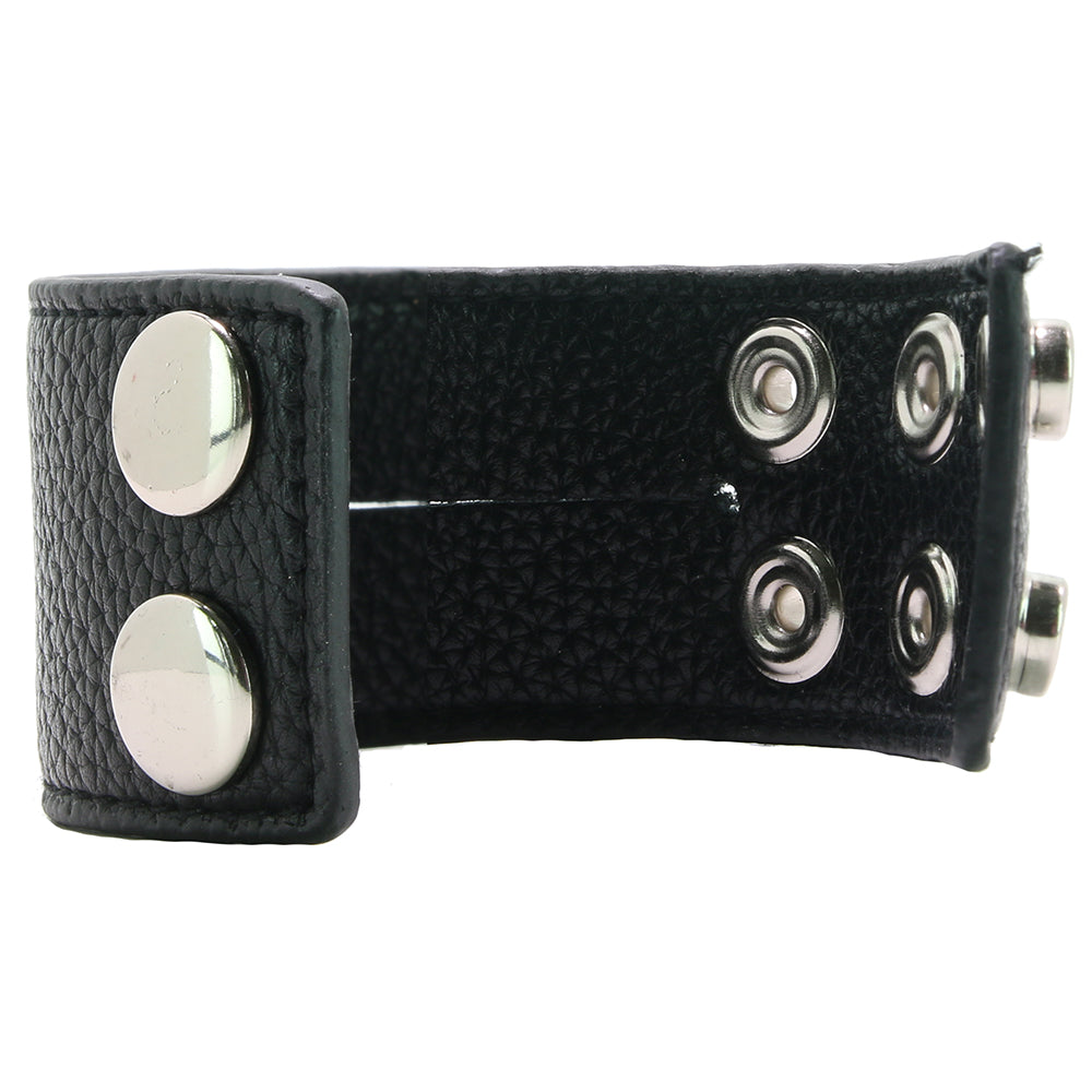 Blue Line 1.5 Inch Cock Ring with Ball Strap Bondage and Fetish > Cock and Ball Devices - Tophatter Daily Deals