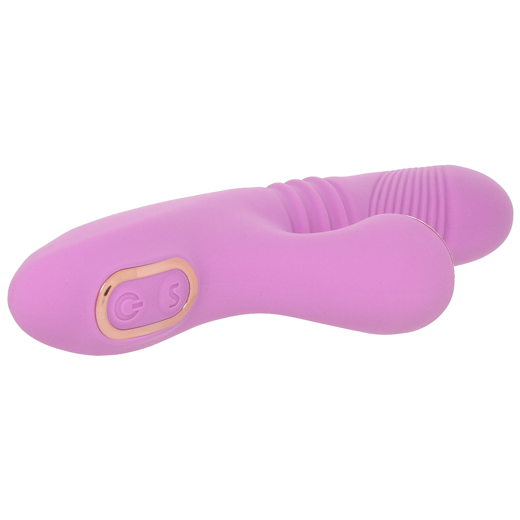 Shegasm Pro-Thrust Suction Rabbit in Pink Vibrators > Rabbit Vibrators - Tophatter Daily Deals