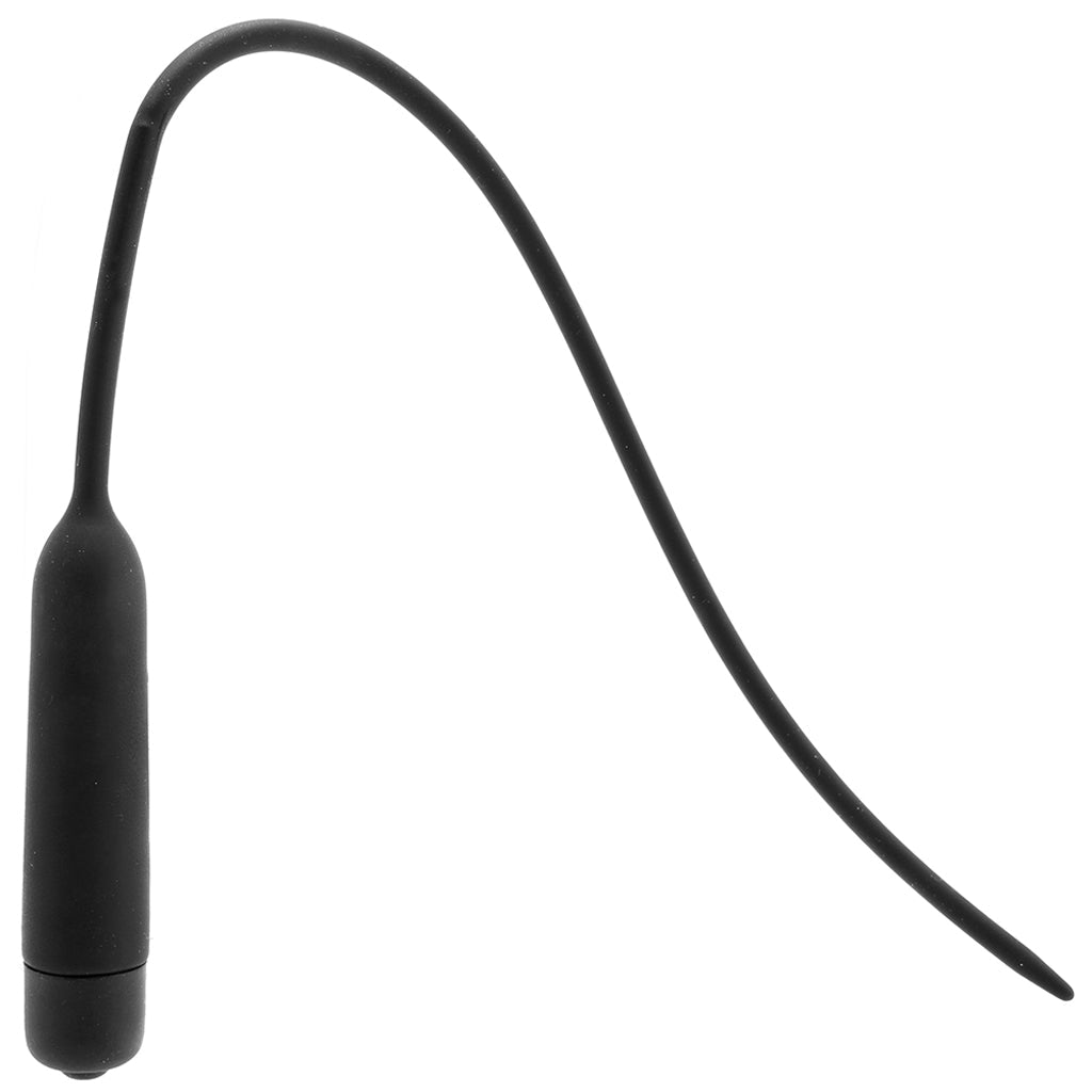 Ouch! Vibrating Extra Long Silicone Urethral Sound Bondage and Fetish > Cock and Ball Devices - Tophatter Daily Deals