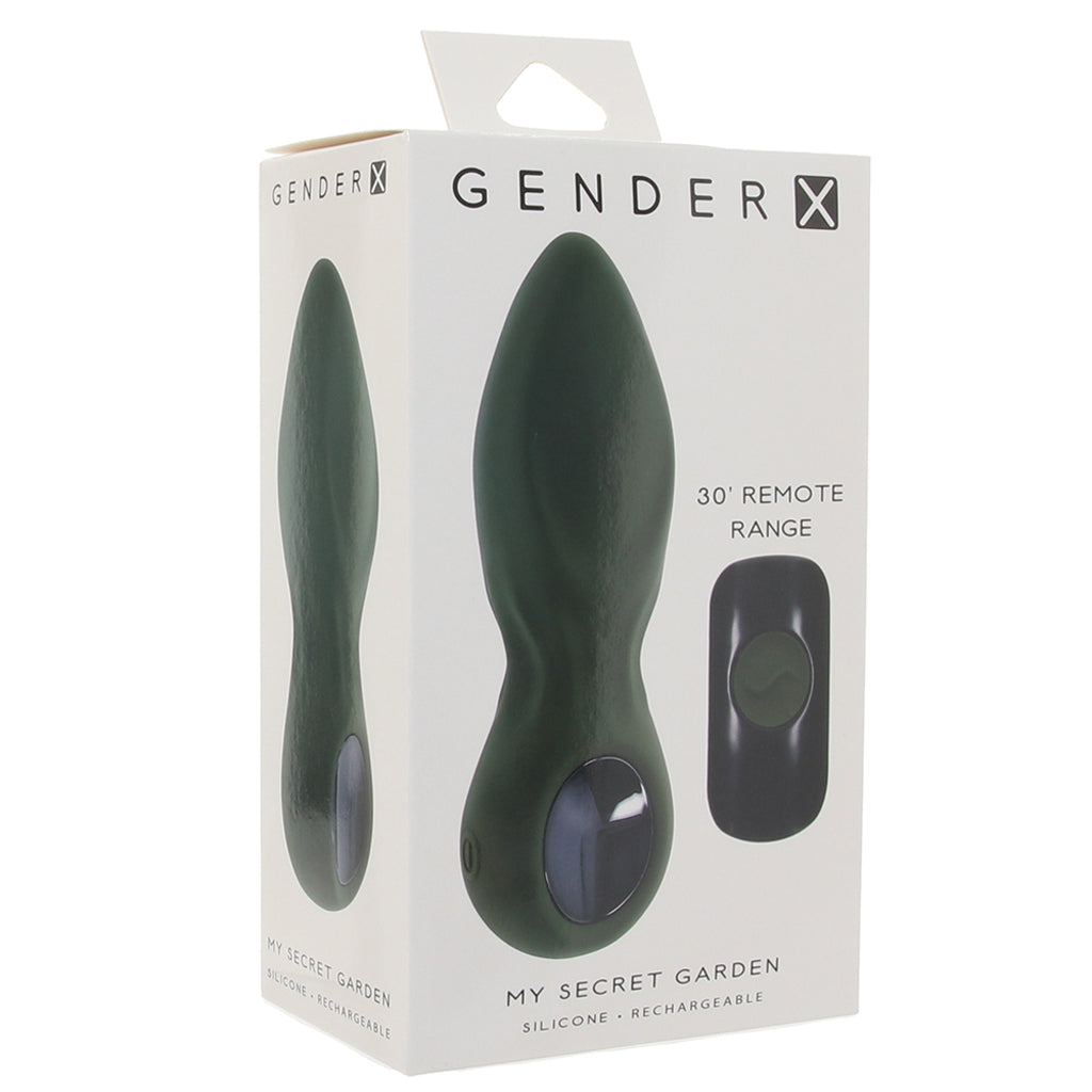 Gender X My Secret Garden Vibe Anal Sex Toys > Butt Plugs - Tophatter Daily Deals