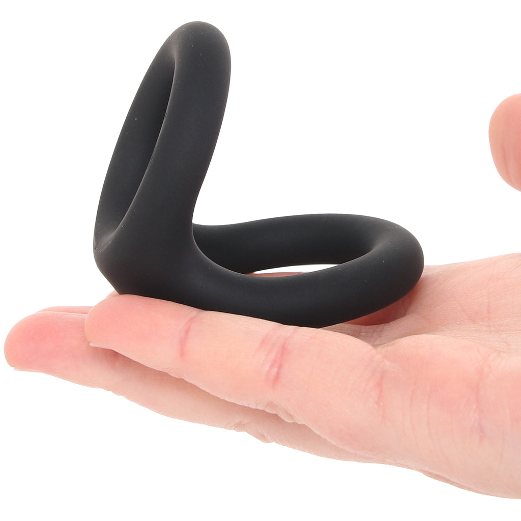 LEVELZ Medium Double O Cock Ring in 1.2"/3cm Cock Rings - Tophatter Daily Deals