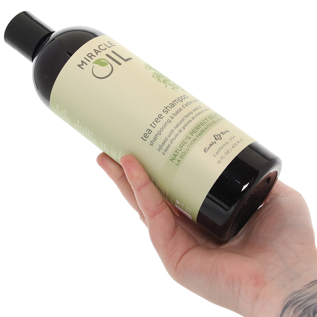 Miracle Oil Tea Tree Shampoo in 16oz/473ml - Tophatter's Adult Sex Toys Online Sensual Love > Personal Care - Tophatter Daily Deals