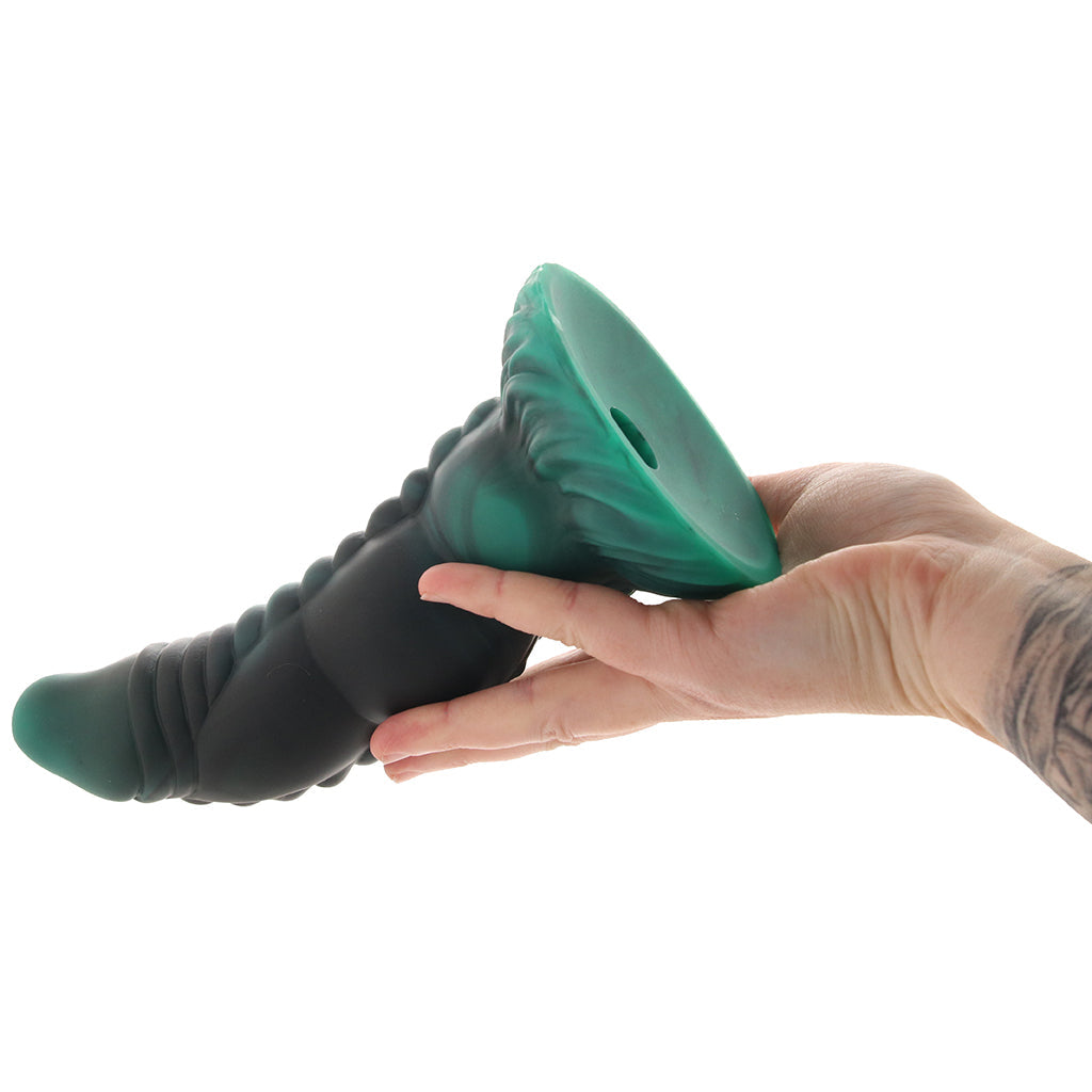 Fantasy F*ckers Green Serpent Vac-U-Lock Dildo Dildo Sex Toys > G-Spot Dildos - Tophatter Daily Deals