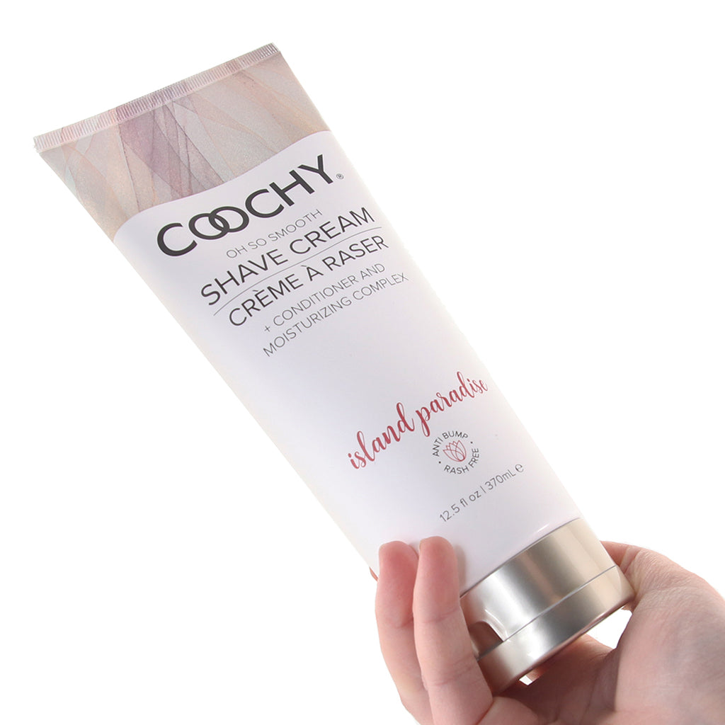 Coochy Shave Cream 12.5oz/370ml in Island Paradise - Tophatter's Adult Products Lubes and Lotions > Hair & Skincare - Tophatter Daily Deals