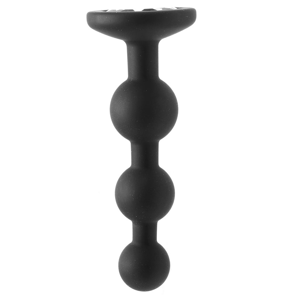 Ouch! Silicone Beaded Diamond Butt Plug - Tophatter's Adult Products Anal Sex Toys > Butt Plugs - Tophatter Daily Deals