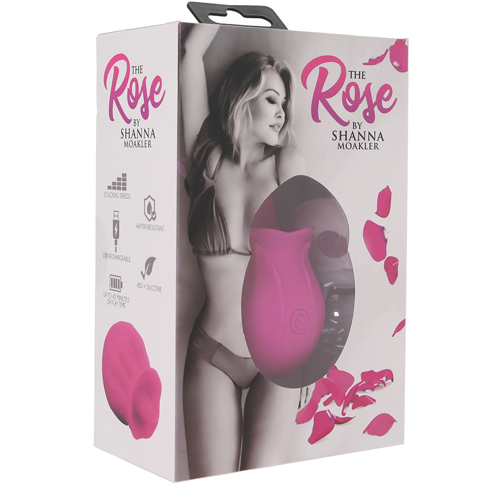 Shanna Moakler The Licking Rose Vibe - Tophatter's Vibrator Deals Online Vibrators > Clitoral Stimulators - Tophatter Daily Deals