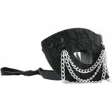 Sincerely Chained Lace Mask in Black Bondage and Fetish > Pleasure Masks and Dress Up Play - Tophatter Daily Deals