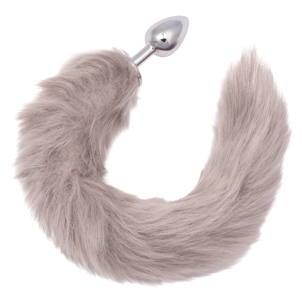 Running Wild Grey Tail Plug - Tophatter's Adult Products Anal Sex Toys > Butt Plugs - Tophatter Daily Deals