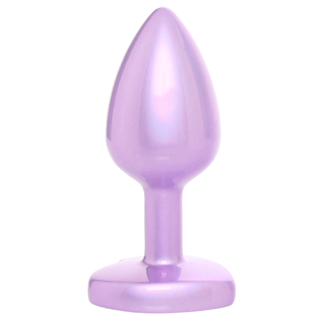 Jewel Amethyst Heart Plug in Small - Tophatter's Adult Sex Toys Online Anal Sex Toys > Butt Plugs - Tophatter Daily Deals