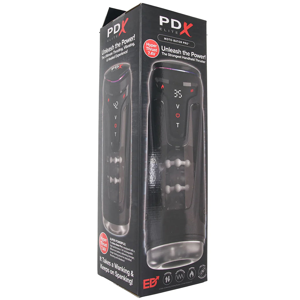 PDX Elite Moto-Bator Pro Thrusting Stroker - Tophatter's Adult Sex Toys Online Male Masturbators > Auto Strokers - Tophatter Daily Deals
