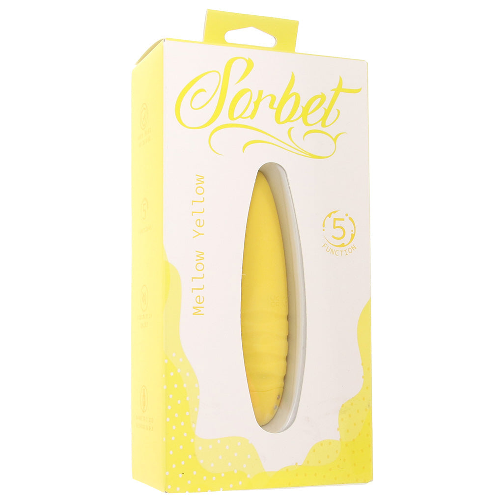 Sorbet Mellow Yellow Bullet Vibe Vibrators > Clitoral Stimulators - Tophatter Daily Deals