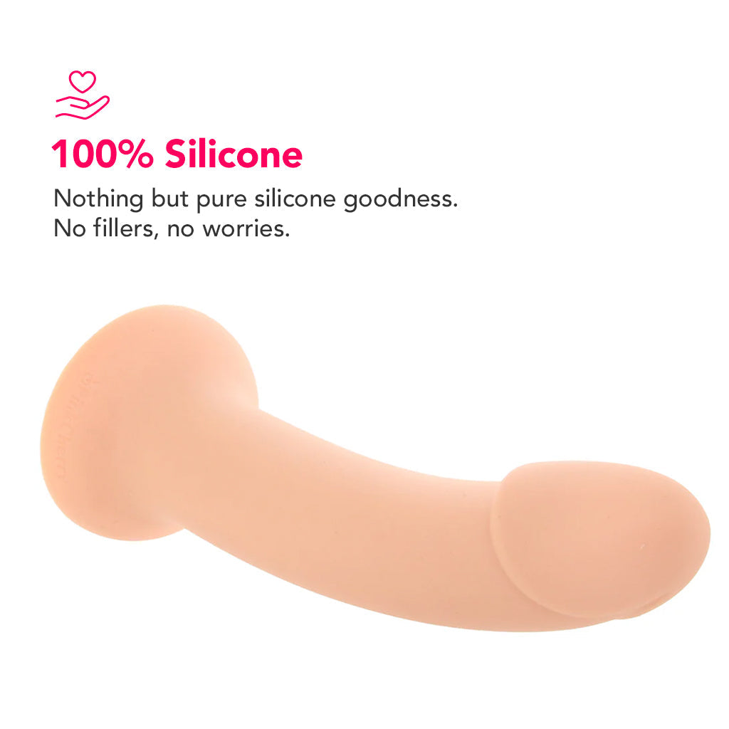 PinkCherry Premium 7 Inch Light Silicone Dildo - Tophatter's Adult Sex Toys Online Dildo Sex Toys > G-Spot Dildos - Tophatter Daily Deals
