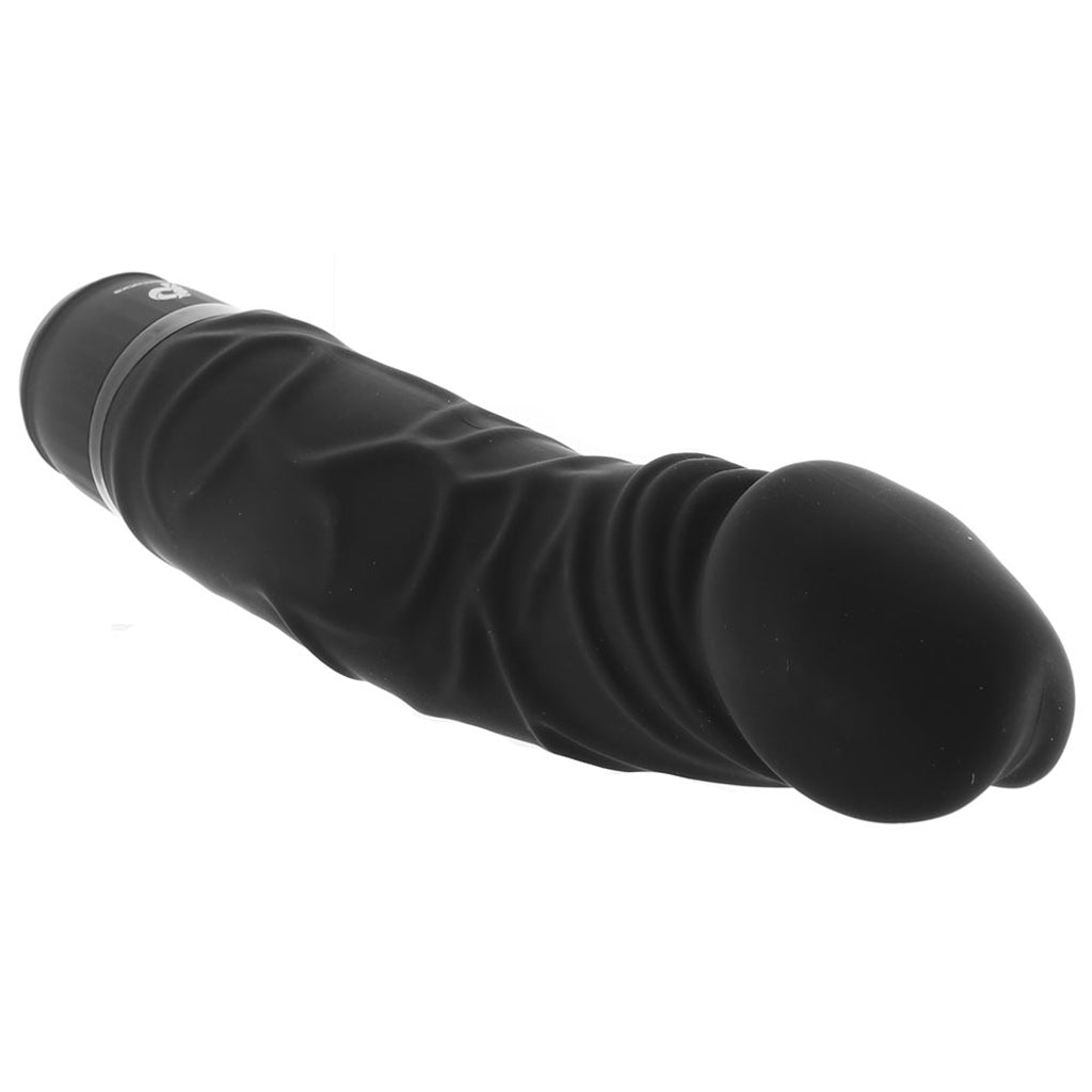 PowerCock 6.5 Inch Realistic Vibe in Black Vibrators > Realistic Vibrator Dildos - Tophatter Daily Deals