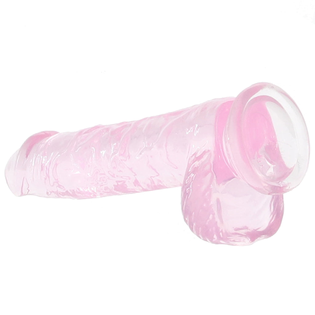 Naturally Yours 6 Inch Crystaline Dildo in Rose - Tophatter's Adult Products Dildo Sex Toys > Realistic Dildos - Tophatter Daily Deals