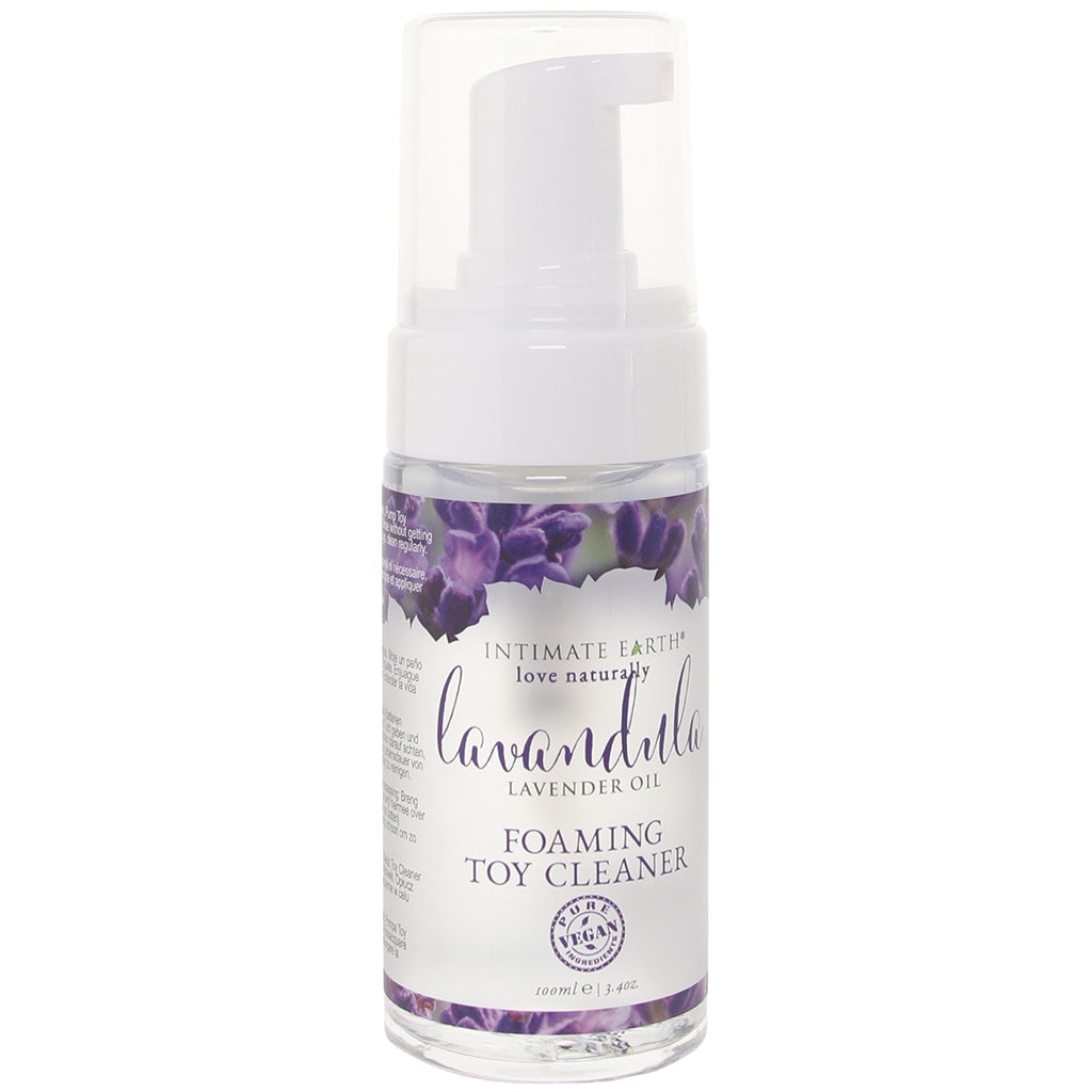Lavendula Lavender Oil Foaming Toy Cleaner in 3.4oz/100ml Lubes and Lotions > Sex Toy Cleaner - Tophatter Daily Deals