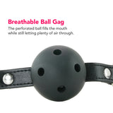 Ouch! Ball Gag in Black Bondage and Fetish > Ball Gags & Mouth Restraints - Tophatter Daily Deals