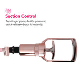 Pumped Rose Gold Pussy Pump Vibrators > Clitoral Suction & Stimulation - Tophatter Daily Deals