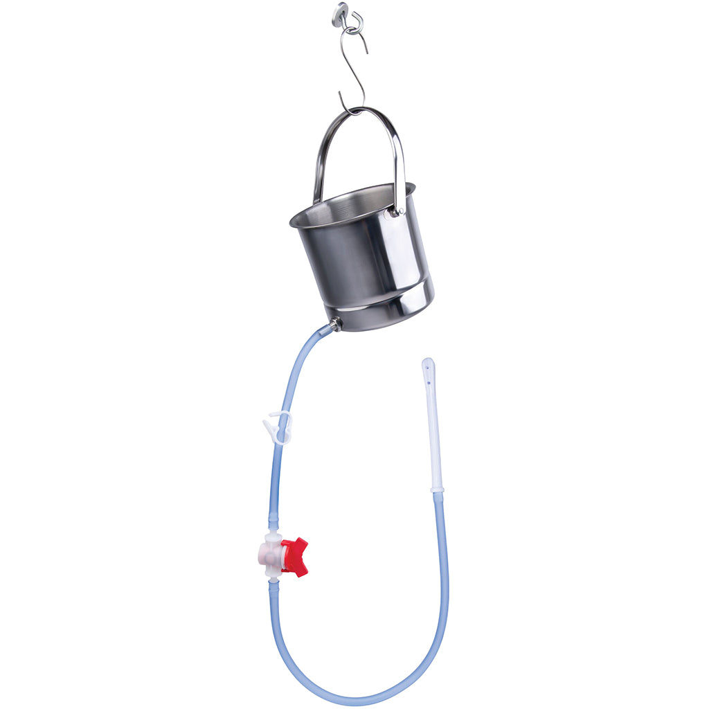 Aqua Clean 8 Piece Stainless Steel Bucket Set Anal Sex Toys > Douche and Enema - Tophatter Daily Deals