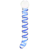 gläs Mr. Swirly 6.5 Inch G-Spot Glass Dildo Dildo Sex Toys > Pyrex Glass Dildos - Tophatter Daily Deals