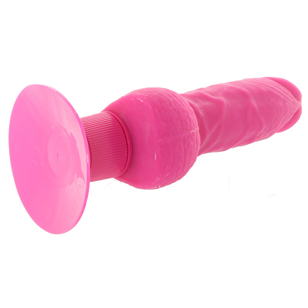 Shower Stud Pure Skin Vibe in Pink Vibrators > Realistic Vibrator Dildos - Tophatter Daily Deals