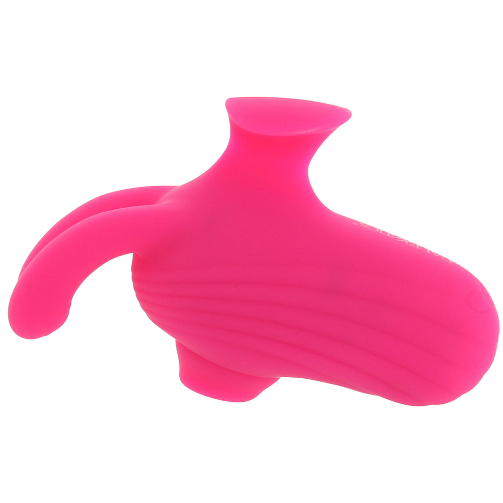 Neon Vibes The Kissing Bunny Vibe - Tophatter's Vibrator Deals Online Vibrators > Clitoral Stimulators - Tophatter Daily Deals