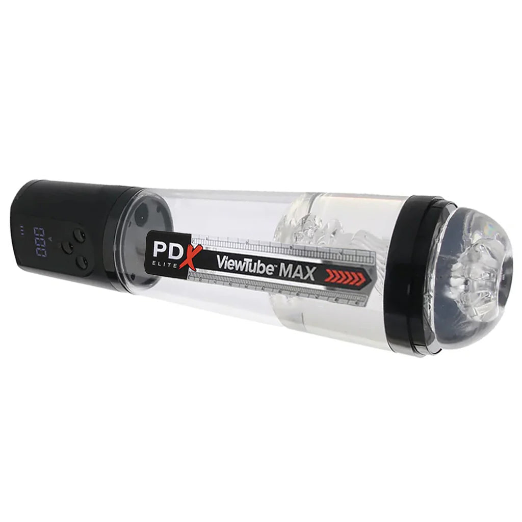 PDX Elite ViewTube Max View Suction Stroker Male Masturbators > Auto Strokers - Tophatter Daily Deals