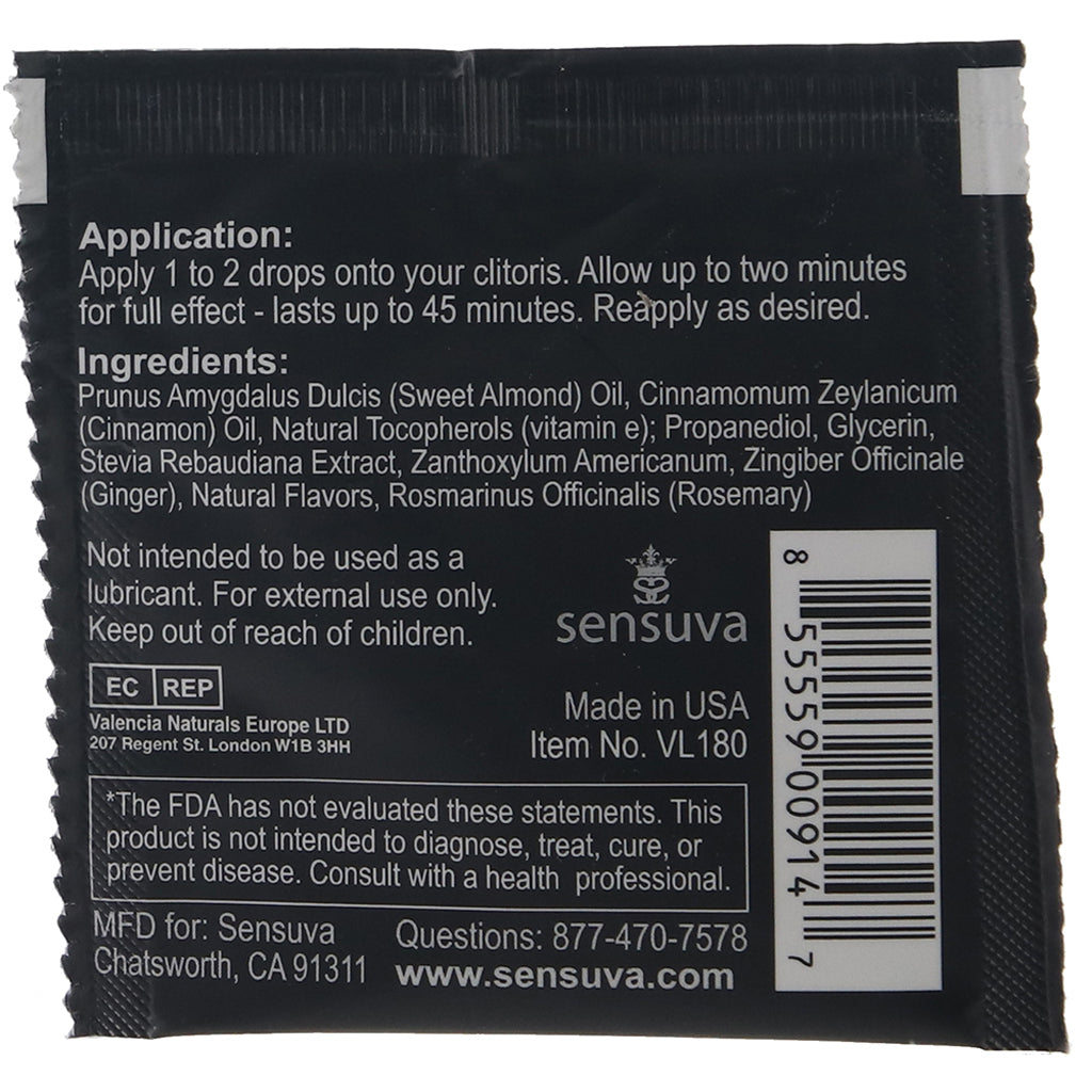 ON Natural Arousal Oil in 0.02oz/0.5ml - Tophatter's Adult Products Lubes and Lotions > Female Enhancement - Tophatter Daily Deals