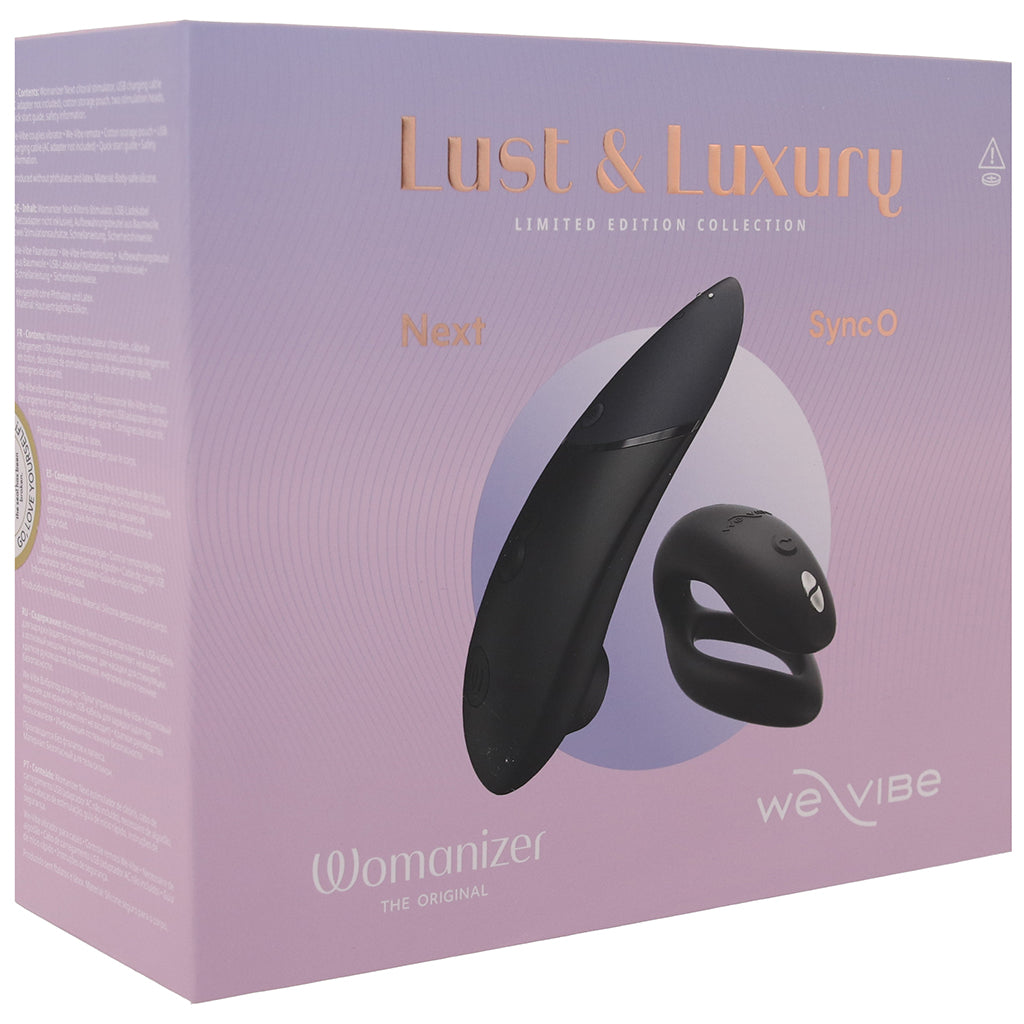 Womanizer Next X We-Vibe Sync O Lust & Luxury Kit Vibrators > Clitoral Stimulators - Tophatter Daily Deals