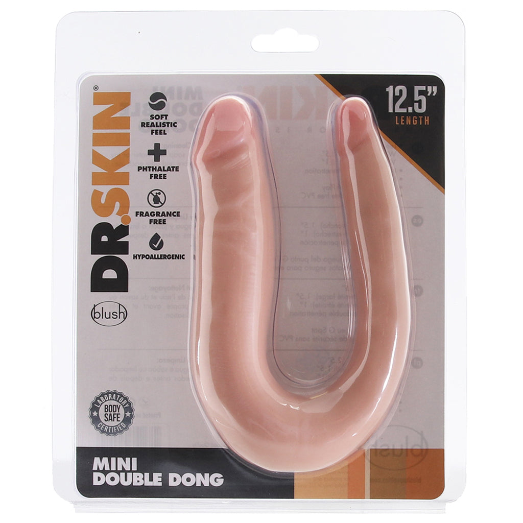 Dr. Skin Mini 12 Inch Double Dildo in Vanilla Dildo Sex Toys > Double Ended Dildos - Tophatter Daily Deals