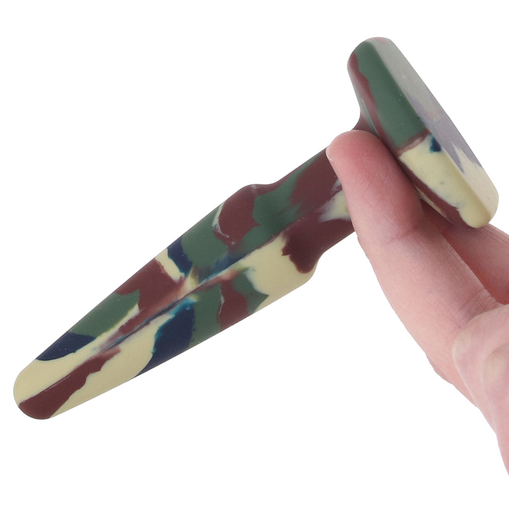 A-Play Groovy 4 Inch Anal Plug in Camo Anal Sex Toys > Butt Plugs - Tophatter Daily Deals