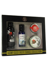 Hemp Seed Tasty Travel Set in Strawberry Sensual Love > Massage - Tophatter Daily Deals