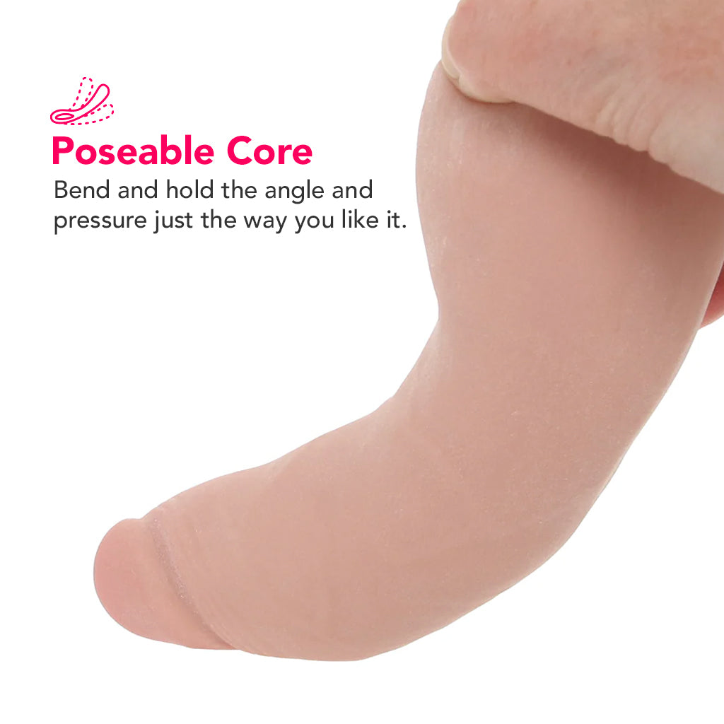 Au Natural Vanilla Ice 8.75 Inch Realistic Vibe Vibrators > Realistic Vibrator Dildos - Tophatter Daily Deals