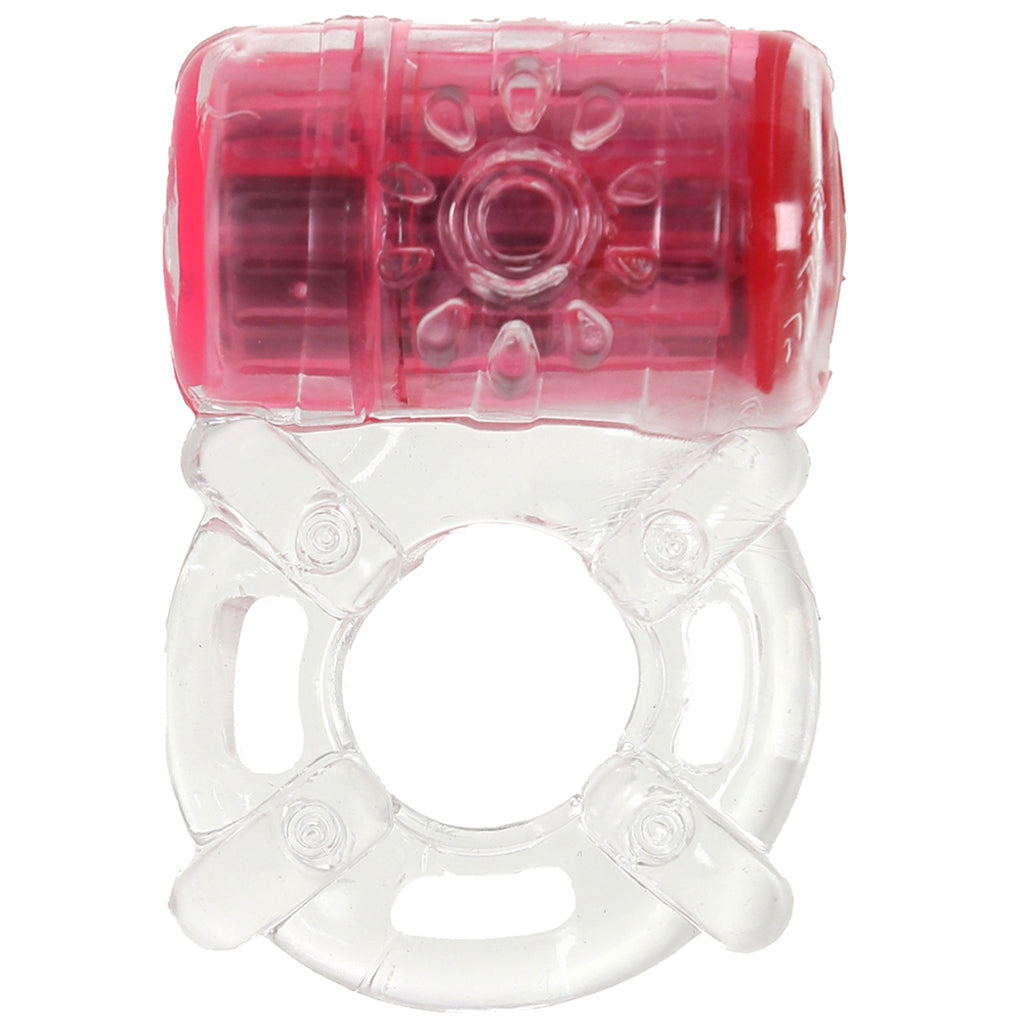 Play With Me Pleaser Rechargeable Cock Ring in Pink - Wholesale Prices (Limited Deals)