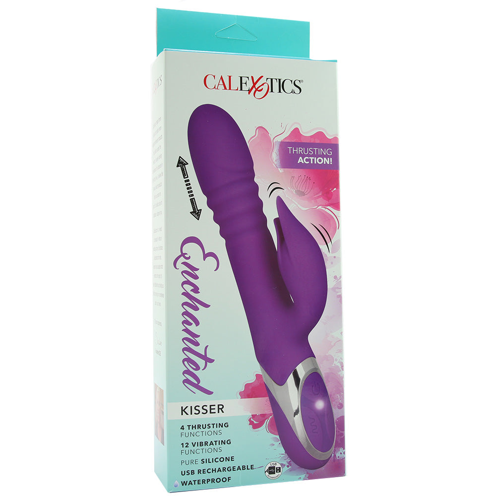 Enchanted Kisser Thrusting Rabbit Vibe Vibrators > Rabbit Vibrators - Tophatter Daily Deals