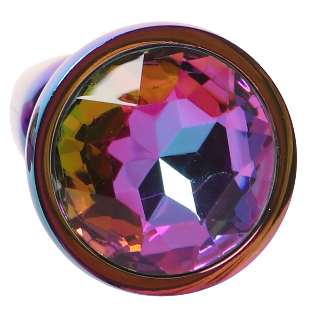 Rear Assets Small Tapered Butt Plug in Multicolour - Tophatter's Adult Sex Toys Online Anal Sex Toys > Butt Plugs - Tophatter Daily Deals