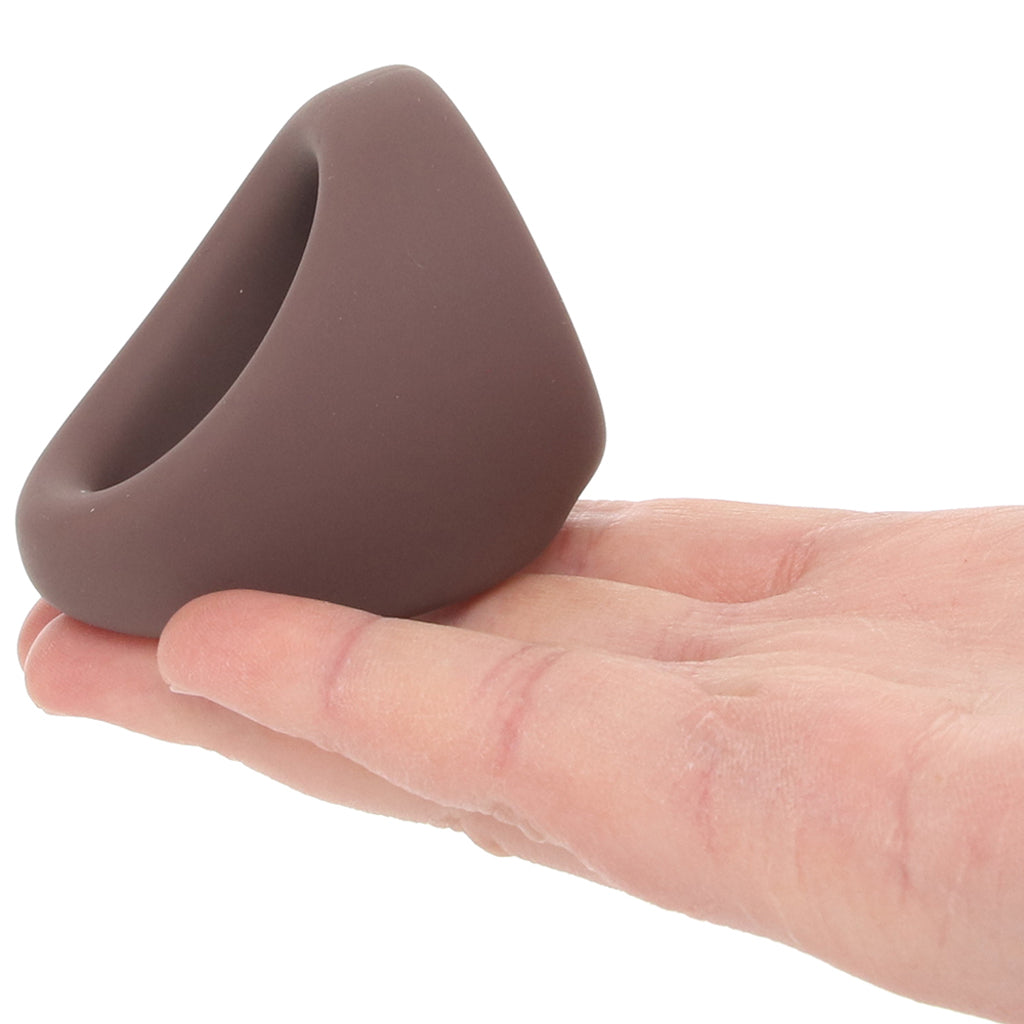 Jock Discreet Silicone Cock & Ball Ring in Dark - Tophatter's Adult Sex Toys Online Bondage and Fetish > Cock and Ball Devices - Tophatter Daily Deals