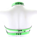 Ouch! Glow In The Dark Bra Harness /XL Bondage and Fetish > Men's Bondage Wear - Tophatter Daily Deals