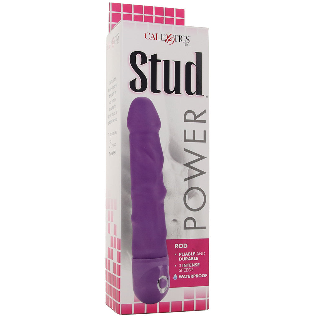 Rod Power Stud Vibe in Purple Vibrators > Realistic Vibrator Dildos - Tophatter Daily Deals