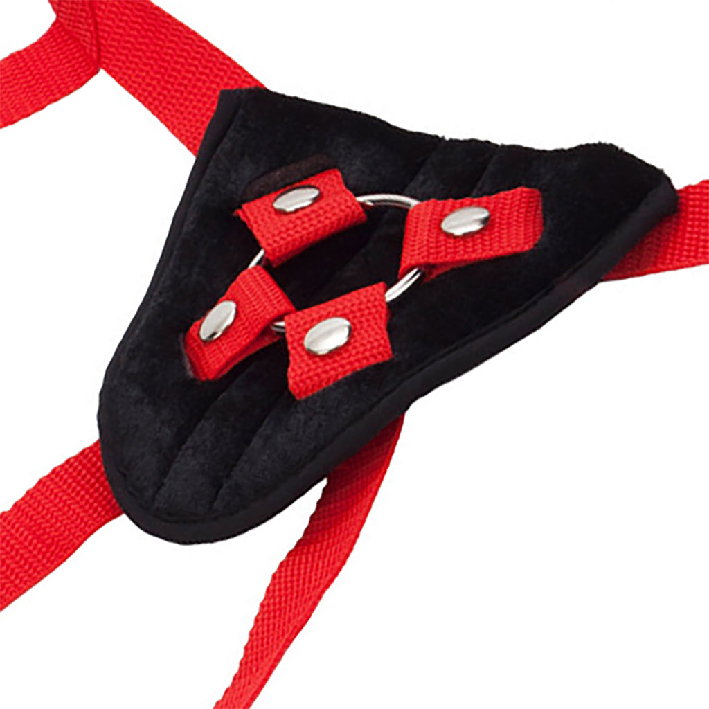 Red Rider Harness and G-Spot Dildo - Tophatter's Adult Products Dildo Sex Toys > Strap-On and Harnesses - Tophatter Daily Deals