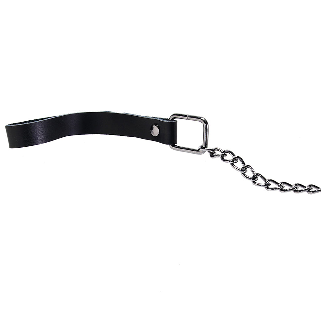 Electra Play Things Collar & Leash in Neon Green - Tophatter's Adult Products Bondage and Fetish > Pleasure Masks and Dress Up Play - Tophatter Daily Deals