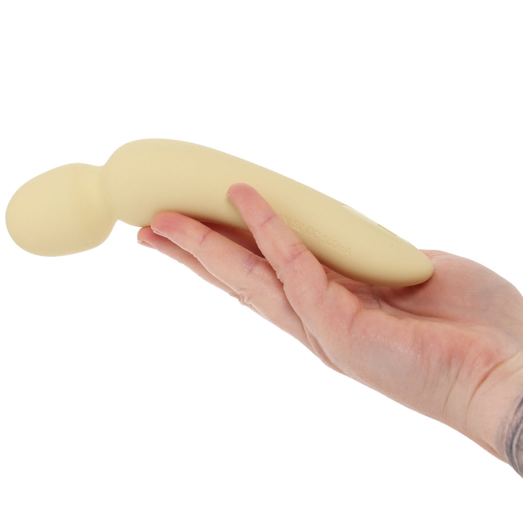 Dame Min External Wand Vibe in Butter - Tophatter's Vibrator Deals Online Vibrators > Wands - Tophatter Daily Deals