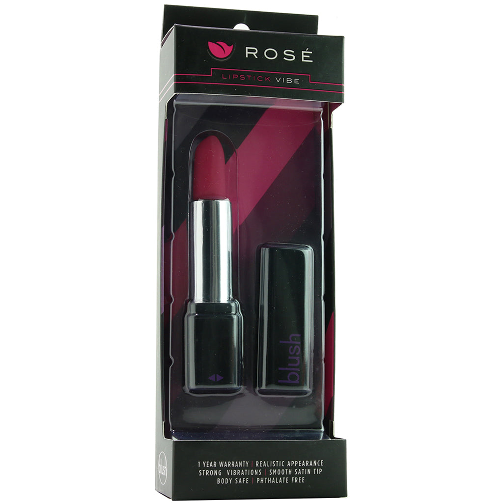 Rosé Lipstick Vibe in Pink Vibrators > Clitoral Stimulators - Tophatter Daily Deals