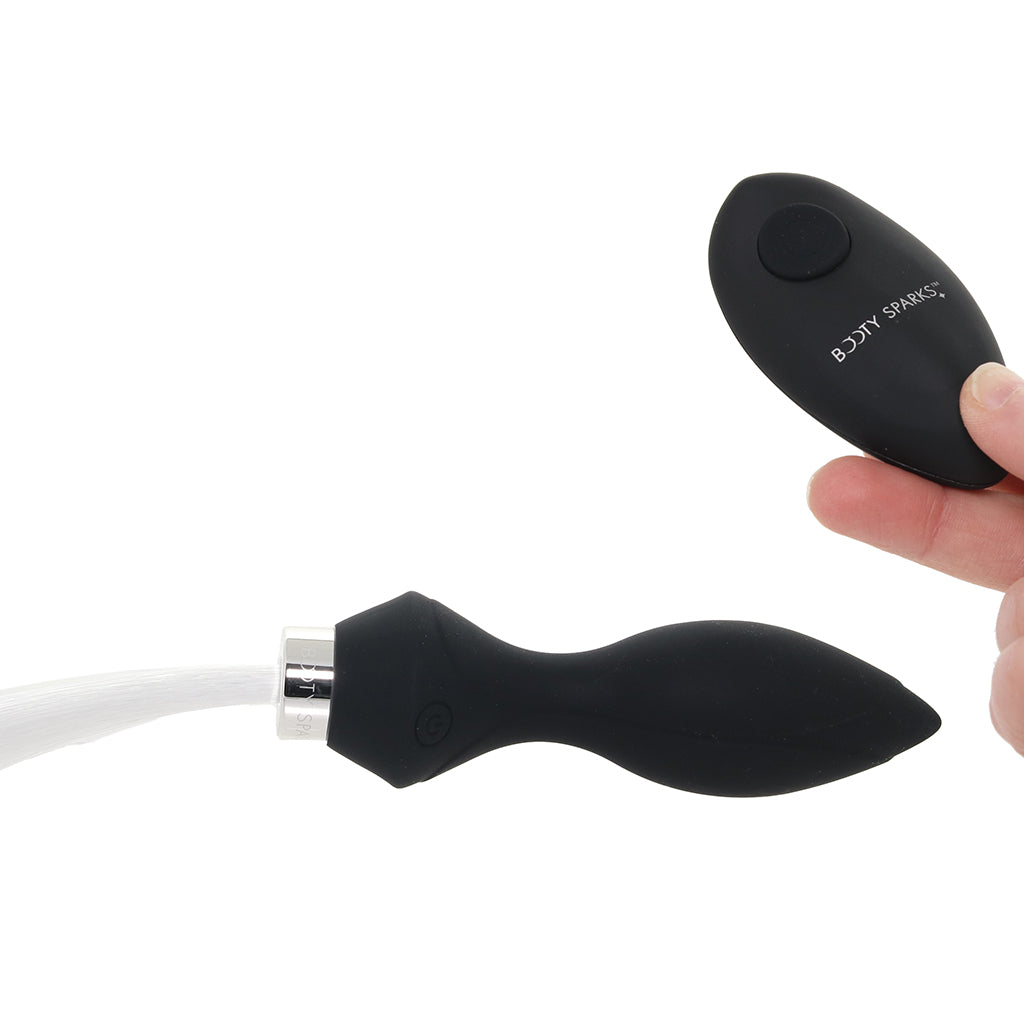 Booty Sparks Fiber Optic Vibrating Butt Plug Anal Sex Toys > Butt Plugs - Tophatter Daily Deals