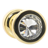 Gemsations 2 Inch Beginners Bling Bling Plug in Gold Anal Sex Toys > Butt Plugs - Tophatter Daily Deals