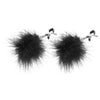 Lux Fetish Feathered Nipple Clips Bondage and Fetish > Nipple Stimulators & Clamps - Tophatter Daily Deals