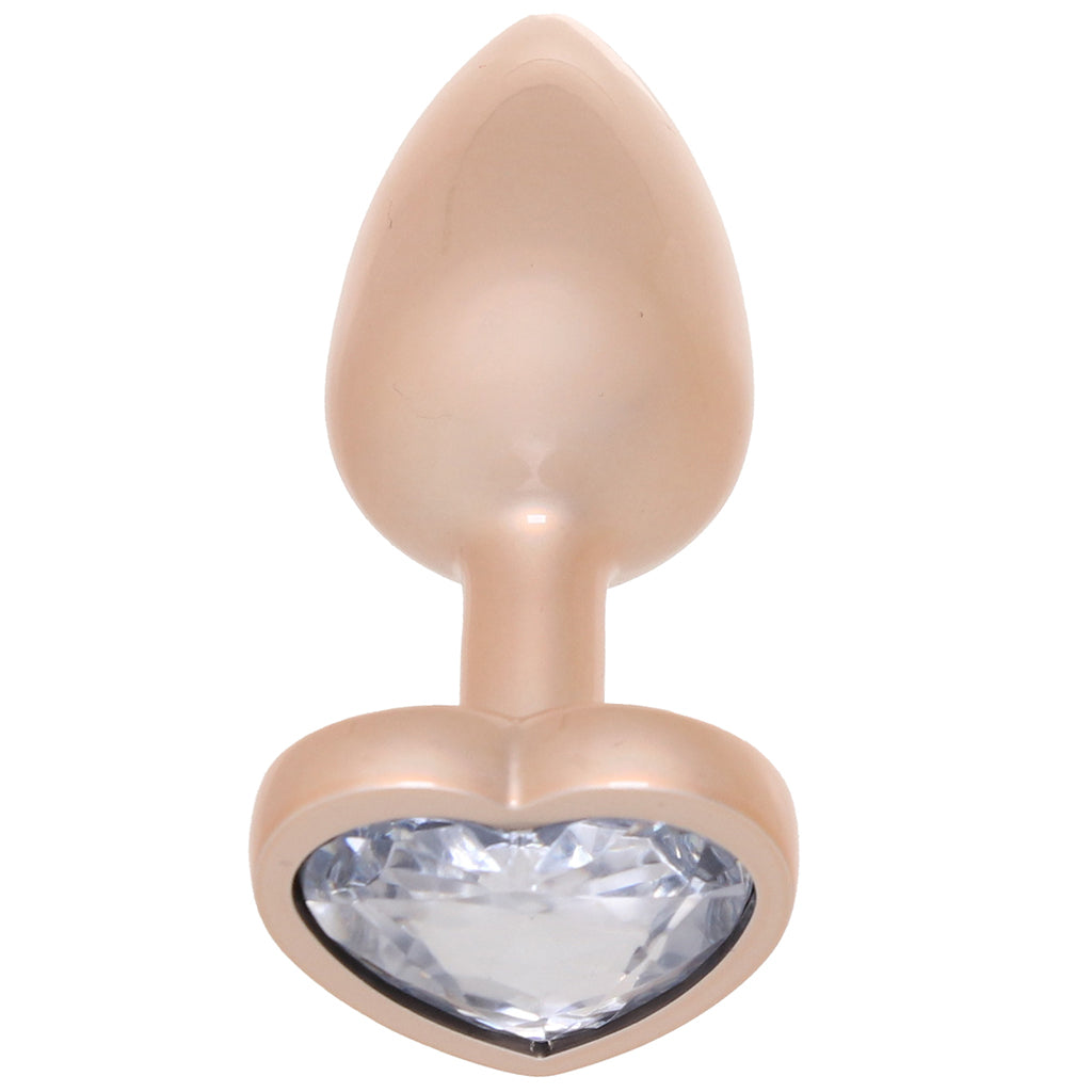 Booty Bling Gold Metal Jewelled Butt Plug in Small Anal Sex Toys > Butt Plugs - Tophatter Daily Deals