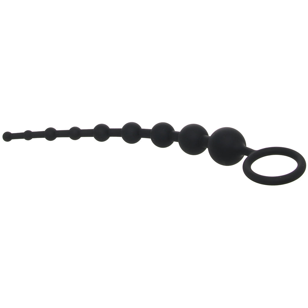All About Anal Seamless Anal Beads in Black - Wholesale Prices (Limited Deals)