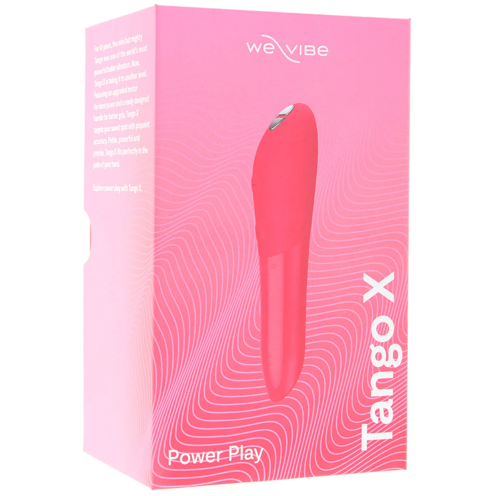 We-Vibe Tango X Power Play Bullet Vibe in Cherry Red Vibrators > Bullet and Egg Vibrators - Tophatter Daily Deals