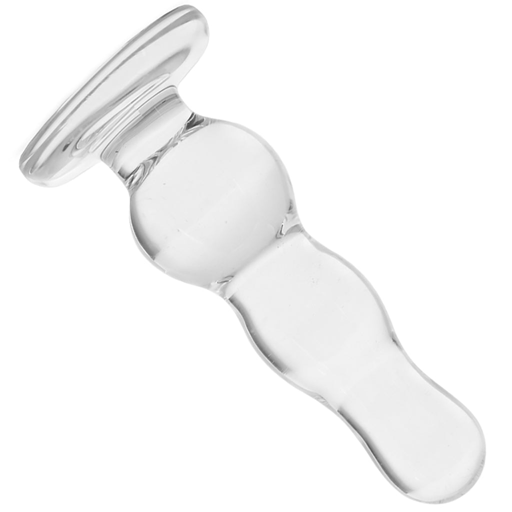 gläs 4 Inch Glass Butt Plug Anal Sex Toys > Butt Plugs - Tophatter Daily Deals